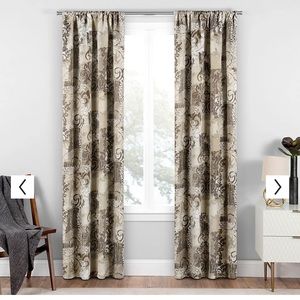 (ECLIPSE) 84in Blackout Window Curtain - Set of 4